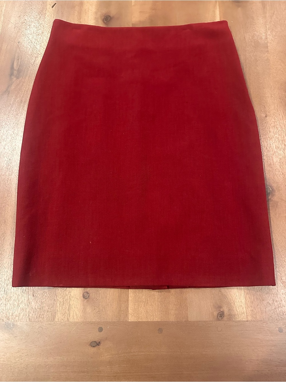 MM.LaFleur Crimson Red Pencil Skirt